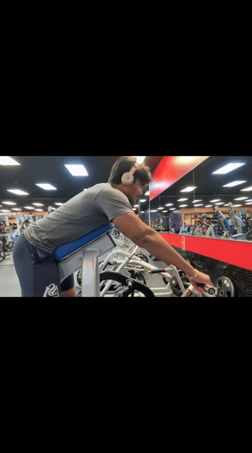 T-Bar Row — form demonstration